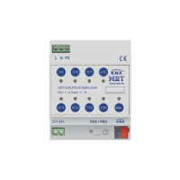 MDT SCN-DALI16.03 Шлюз DALI/KNX IP, 1х шина DALI, 16 групп управления и до 64 ЭПРА