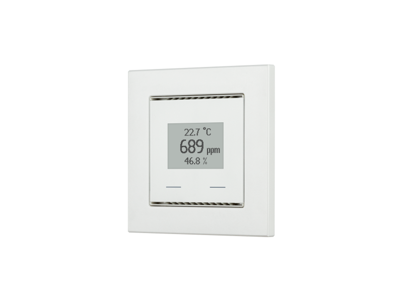 Elsner 70973 KNX VOC / TH-UP Сенсорный Комнатный контроллер, Смешанный газ / Температура / Влажность
