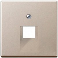 Jung A569-1PLUACH A500 Накладка для комп. розетки 1хRJ45, шампань