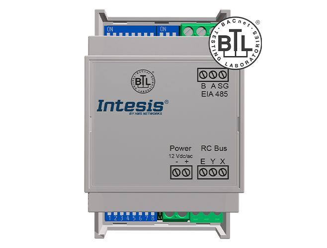 Intesis INBACMID001I100 Коммерческие системы Midea и VRF-системы для интерфейса BACnet MSTP