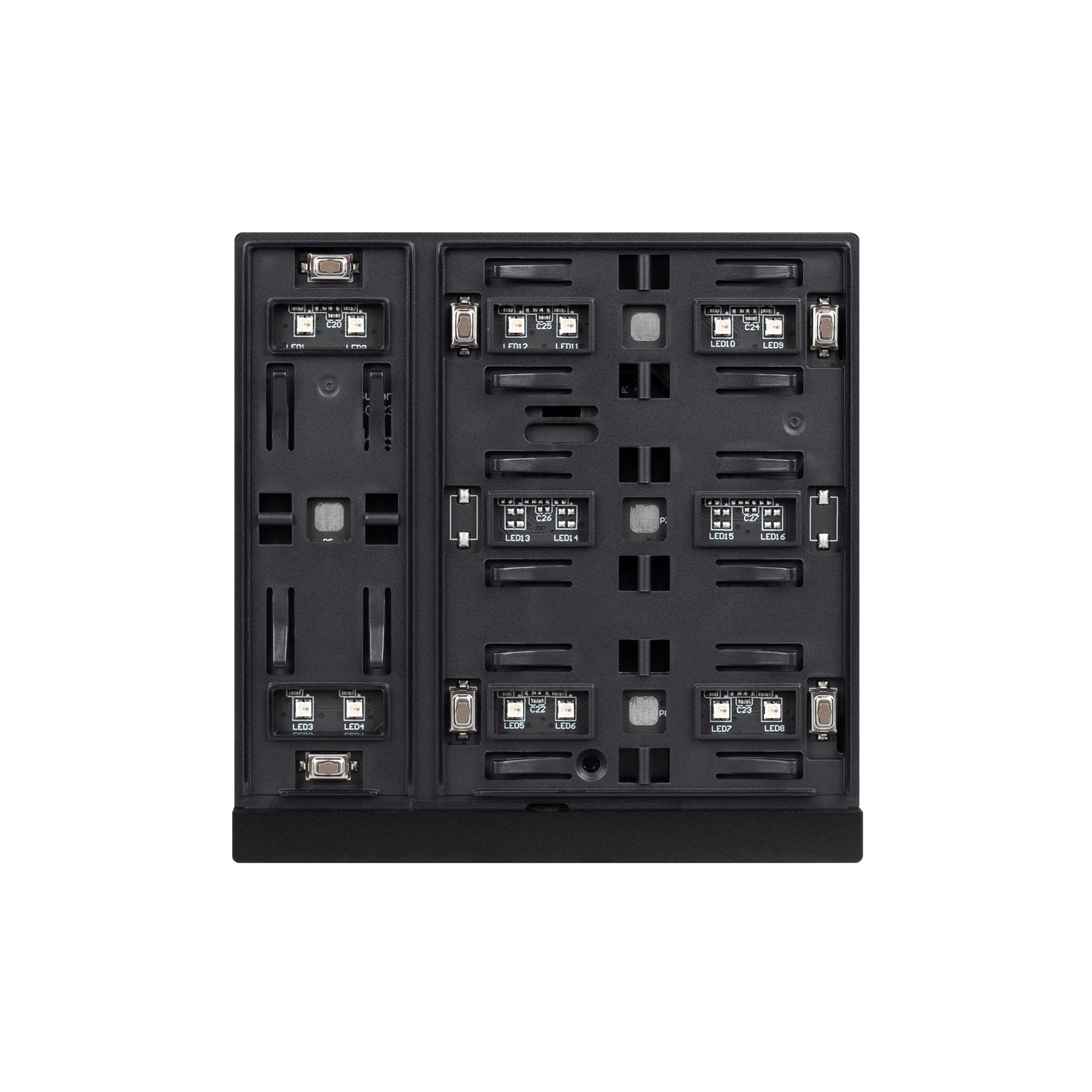 Arlight 043109 INTELLIGENT ARLIGHT Механизм панели KNX-303-22-IN Black (Bus) (IARL, IP20 Пластик, 2 года) 043109