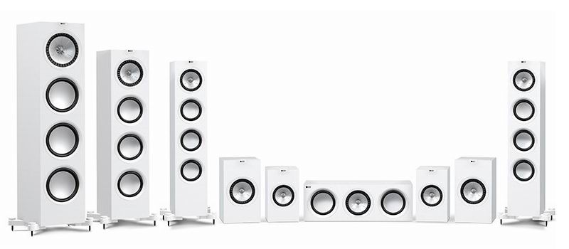 Kef 167550 Акустика центрального канала KEF Q650c Satin Black, цвет: Чёрный