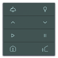 Core Выключатель Eclipse, Цвет: Зеленый, Оттенок: Матовый