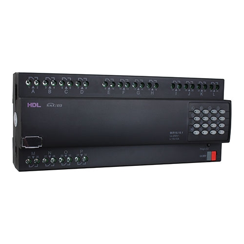 HDL M/R16.10.1 DIN реле, 16-канальное, 10A на канал, KNX