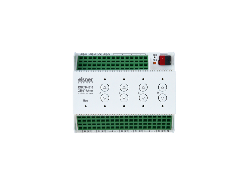 Elsner 70532 Приводы KNX S4-B10 | KNX S2-B6 | KNX S1-B2 230 В с многофункциональными выходами и входами