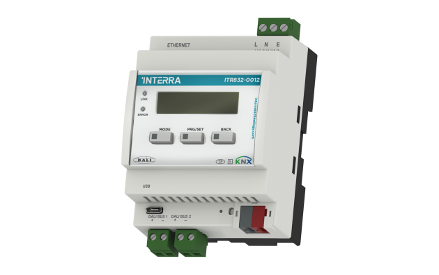 Interra ITR832-0012 2x64 DALI - KNX шлюз