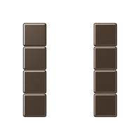 Jung A 504 TSA MO Набор накладок 4 группы