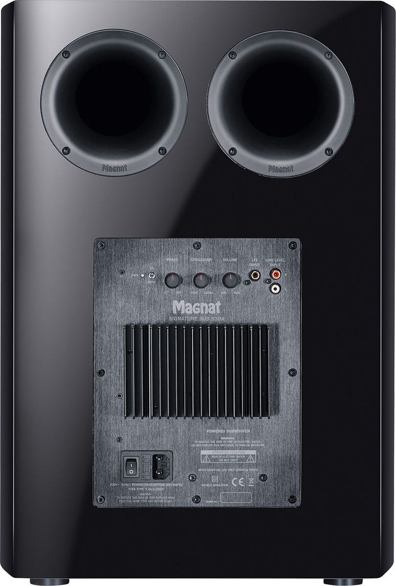 Magnat 207781 Сабвуфер Magnat Signature Sub 930 A piano black, цвет: Чёрный