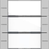 Gira 5773015 Набор клавиш тройн. с полем для надписи для сенсорного выключателя 4 System 55