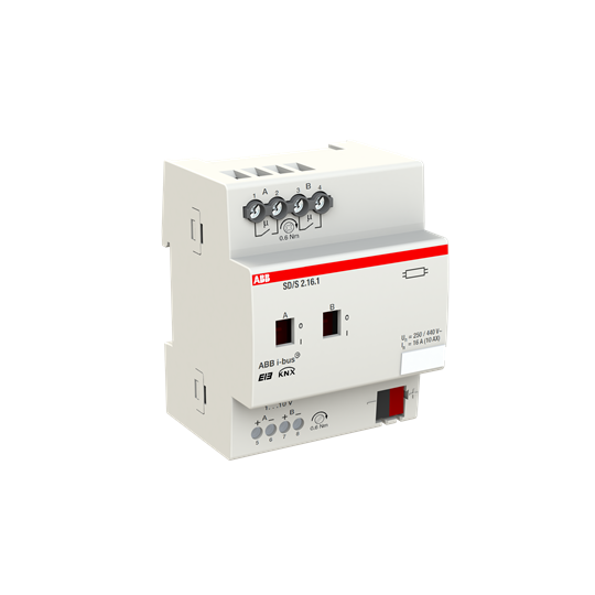 ABB SD/S 2.16.1 SD/S2.16.1 Актуатор выключателя/регулятора, 2-канальный, 16 А, MDRC