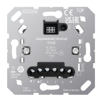 Jung 1731 JE Механизм для жалюзи Универсальный, со входом спутниковой вставки