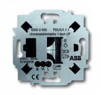 ABB 6355 U-500 Светорегулятор универсальный ,1х 450Вт, FM