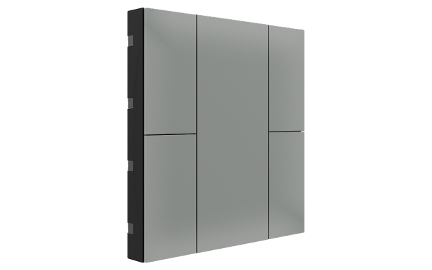 Interra ITR340-0405 iSwitch+ - 4-кнопочный KNX выключатель, пластик, серый