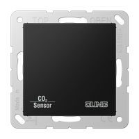 Jung CO2 A 2178 BF SWM KNX Датчик CO, Цвет: Черный, оттенок: Матовый графит
