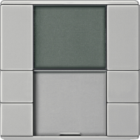 Schneider MTN6212-4146 2 -кнопочный выключатель plus с терморегулятором, SYD, цвет: Металлик, оттенок: Сталь