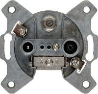Jung S4100 Jung Мех-зм антенной розетки TV/FM/SAT оконечный  5-862/5-160/950-2250 МГц S4100