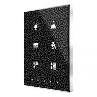 Zennio ZAC-UPFRCR2 Замена алюминиевой рамки для выключателей TMD/TMD-Display на рамку, цвет: Хромирование