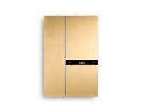 Basalte 0272-02-08 Выключатель FIBONACCI - DUAL - KNX, Brushed Brass