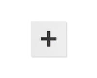 Basalte 0131-04 Крышка для настенного крепления EVE PLUS, Satin White