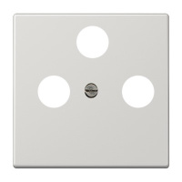 Jung LS990SATLG LS990 Накладка TV/FM/SAT, светло-сер.