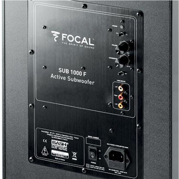Focal-jmlab 150746 Сабвуфер Focal SUB 1000 F, цвет: Чёрный