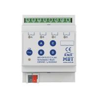 MDT AKI-0416.03 Актуатор релейный KNX/EIB 4x канальный, 230В~, 16/20A