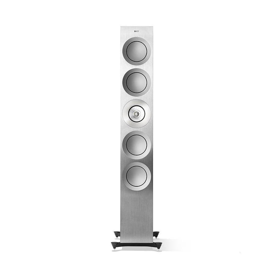 Kef 150152 Напольная акустика KEF Reference 5 Silver Satin Walnut, цвет: Темно - коричневое дерево