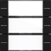 Gira 5773005 Набор клавиш тройн. с полем для надписи для сенсорного выключателя 4 System 55