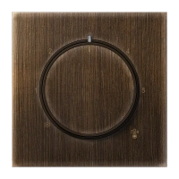 Jung ME 1749 AT Накладка для термостата, Латунь, Серия LS, латунь Antik