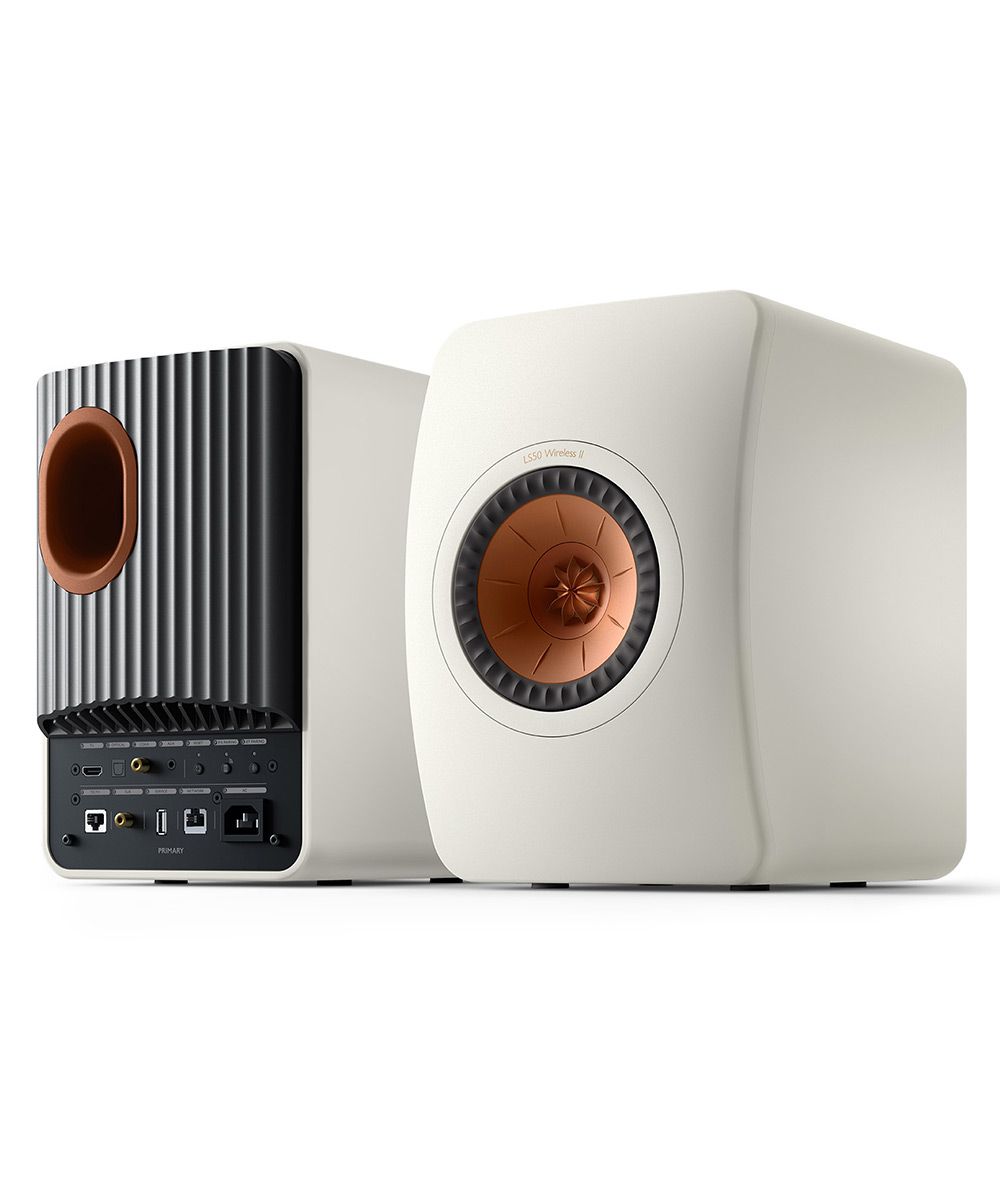 Kef 233185 Полочная акустика KEF LS50 Wireless II Mineral White, цвет: Белый