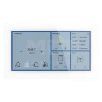 MDT BE-GTSP6W.01 Стеклянный сенсор Smart / Plus