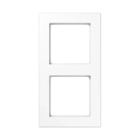 Jung AC 582 WW Рамка 2-ная, vertical and horizontal installation, duroplastic, A CREATION, white