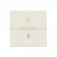 ABB N2221.1 BB N2221.1 BB — Крышка рокера Световой символ KNX — 2M — Total White