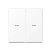 Jung A 595 P WWM Kлавиша, с символам «стрелки», duroplastic lacquered, Серия A, белоснежный матовый