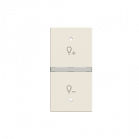 ABB N2121.8 BL N2121.8 BL - Крышка клавишного переключателя Символ диммера KNX - 1M - Белый