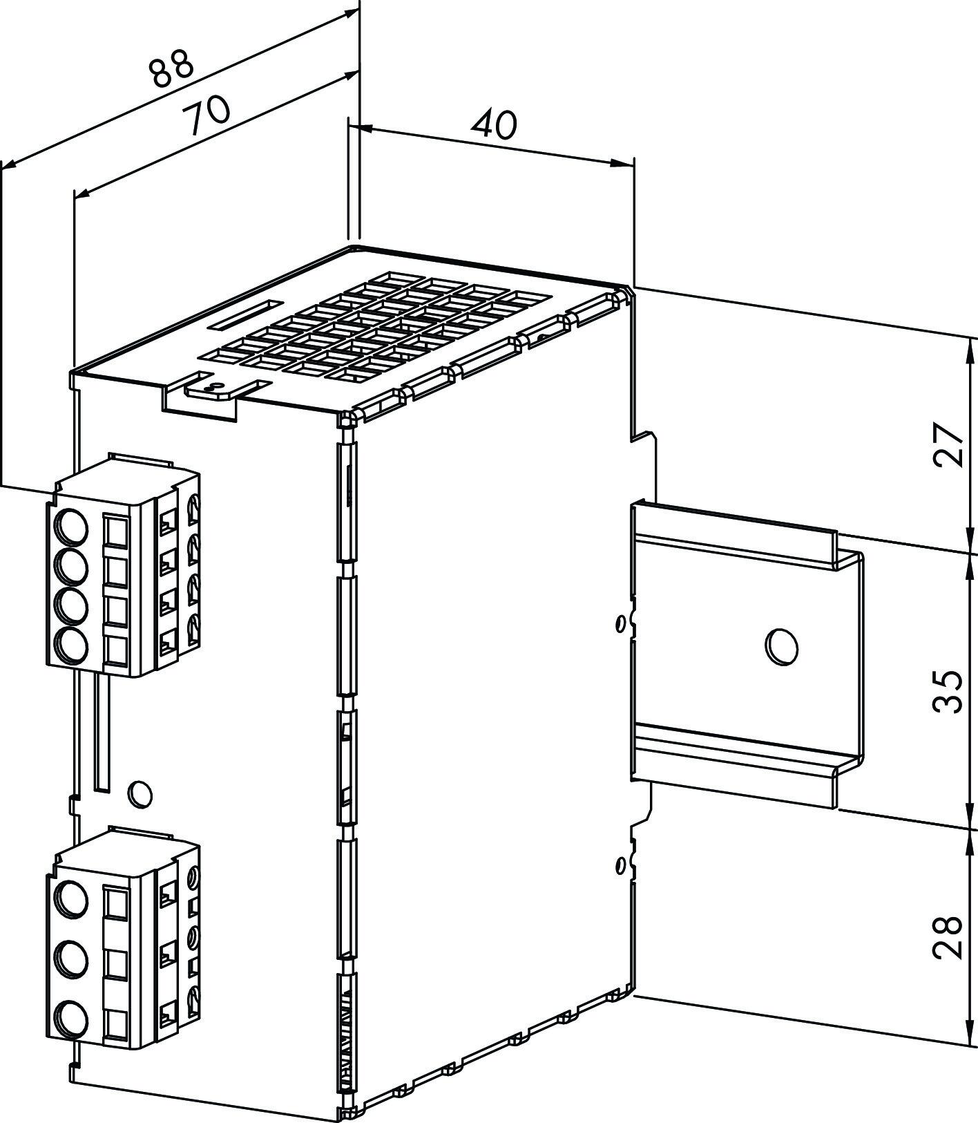 WAGO 787-602 Нормализатор аналоговых сигналов,  / 24 V , 1,3А, 1-фазн., Epsitron