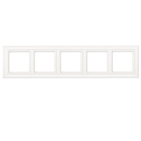 Jung EPD485WW EcoProfi Deco Рамка 5-ная, белый