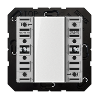 Jung A 5074 RF TSM KNX радио кнопочный модуль, 4 группы