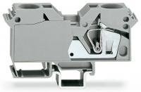 WAGO 285-601 2-пров. проходная клемма, 6 - 35 мм2, серая, цвет: Серый