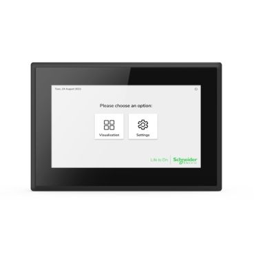 Schneider MTN6260-7760 SpaceLogic KNX Touch IP 7-дюймовый смарт-экран, черный