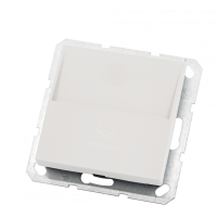 Jasmart Electric G6209W Отельный карточный выключатель с накладкой 10А, 250В, цвет белый глянцевый, G6209W