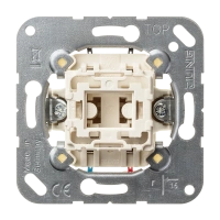 Jung 533 U Кнопка без фиксации, 1-пол. с переключающим контактом