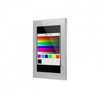 Zennio ZVIZ50S Цветная емкостная сенсорная панель с 5-дюймовым дисплеем Z51, цвет: Серебряный