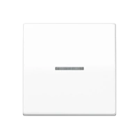 Jung AS 591 KO5 WW Kлавиша с окошком, duroplastic, Серия AS, white