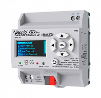 Zennio ZDIDLIV2 DALI-BOX Interface v2 /Интерфейс KNX-DALI на DIN рейку (4,5TE)