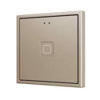 Zennio ZVIT70X1C Tecla 70 X1. PC-ABS емкостная кнопка 70x70 - 1 кнопка - ,цвет: шампанское (рама ZS70 не входит в комплект)