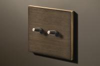 Lithoss LI0010129 Двухпозиционный переключатель Cockpit, цвет: Бронза под старину, оттенок: Конус