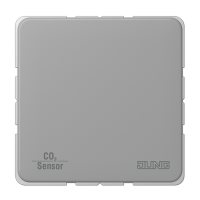 Jung CO2CD2178GR KNX/EIB датчик углекислого газа, влажности и комнатной температуры, цвет: Серый, оттенок: Без оттенка