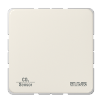Jung CO2CD2178 KNX/EIB датчик углекислого газа, влажности и комнатной температуры, цвет: Белый, оттенок: Слоновая кость