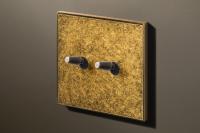 Lithoss LI0010131 Двухпозиционный переключатель Cockpit, цвет: Латунь под старину, оттенок: Бронзовый конус